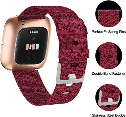 Compatible for Embr Wave 2 Band, Breathable Nylon Woven Fabric Replacement Accessory Strap Compatible for Embr Wave 2 Thermal Wristband in Saudi Arabia