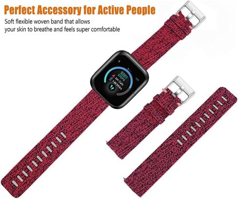 Compatible for Embr Wave 2 Band, Breathable Nylon Woven Fabric Replacement Accessory Strap Compatible for Embr Wave 2 Thermal Wristband in Saudi Arabia