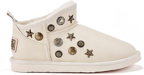 LUXE Women's Angel Ultra Short Pale Fashion Boot in Saudi Arabia
