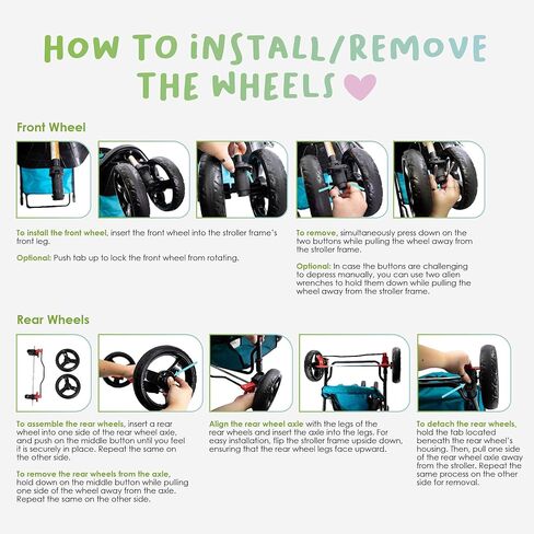 Petique Durable Pet Stroller, Easy Fold, Quality mesh windows, Large Storage Basket, Secure Cup Holder Tray, for Small to Medium Dog, Cat, Bunny, Supports pets up to 55LBS - BLACK CAMO in Kuwait