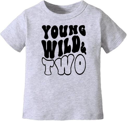 2nd Birthday Tee Shirt Toddler Boy Two Year Old Birthday Tshirt Outfit in Saudi Arabia