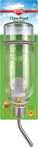Kaytee Chew-Proof Water Bottle for Pet Rabbits, Ferrets, Guinea Pigs and Chinchillas, 12 oz in Saudi Arabia