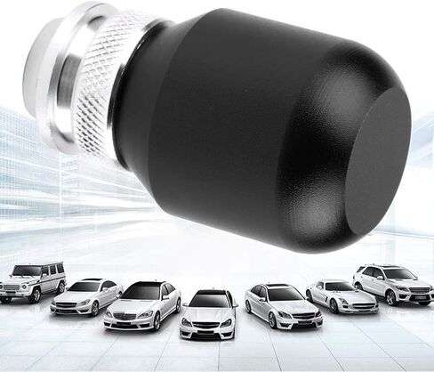Sunooee Gear Shift Knob, Car Universal Modification Manual Knob Gear Shift Head Shifter Lever Stick(Black) in Saudi Arabia