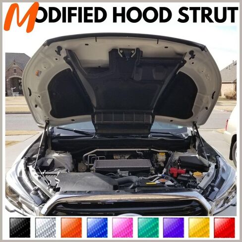 Front Hood Struts Compatible with Subaru Ascent Evoltis 2018-2023 Shock Lift Supports Bonnet Gas Dampers Springs Kit No-Drill Bolt-on in Saudi Arabia