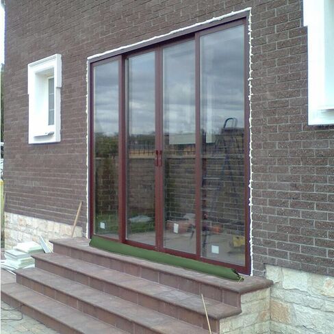 CEE 3 عبوات من أكياس الرمل القماشية الطويلة مقاس 6.30 × 5 أقدام أكياس رمل حاجزة لمياه الفيضانات، أكياس سميكة قابلة لإعادة الاستخدام مع شريط مطاطي للتحكم في نوافذ أبواب المرآب في موسم الأمطار والثلج والأعاصير، أخضر in Kuwait