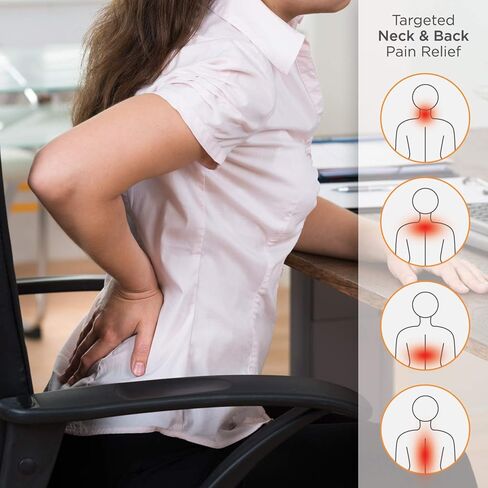 Extra Large Full Back Shoulders and Neck Heating Pad 24" x 33" Fast Heating Wrap with Auto Shut Off for Back, Neck and Shoulder, Abdomen, Waist Pain Relief, Dry/Moist Option (Navy) in Saudi Arabia