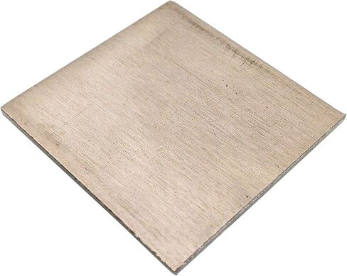1.5mm x 50mm x 50mm N6 99.6% Pure Nickel Sheet Metal Plate in Saudi Arabia
