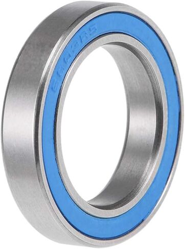uxcell 696-2RS Deep Groove Ball Bearings 6mm x 15mm x 5mm Double Sealed Chrome Steel Blue Cover P6(ABEC3) 10pcs in Saudi Arabia
