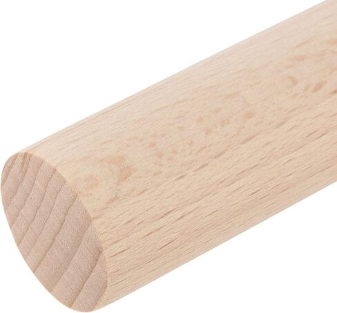 SINJEUN 20 Pieces 1 x 12 Inch Wooden Dowel Rods, Natural Unfinished Wooden Dowel Sticks, Wooden Dowel Rods for Craft, Macrame and DIY Project in Saudi Arabia