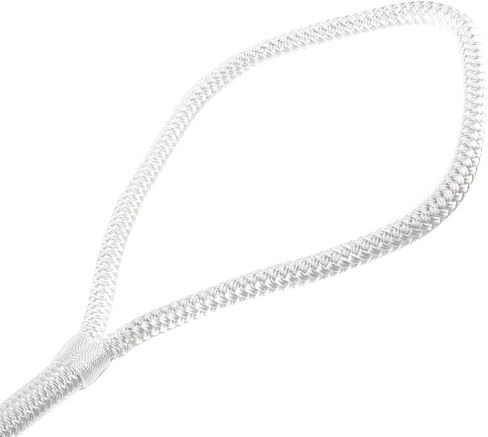 خطوط قفص الاتهام مصنوعة من النايلون المضفر المزدوج من Amarine بقوة 4840 رطلاً قوة الكسر (الطول: 20 قدمًا العمق: 1/2 بوصة العيينة: 12 بوصة) 2 حزمة من خطوط رصيف القوارب البحرية بحبل الإرساء حد حمل العمل: 968 رطلاً in Saudi Arabia