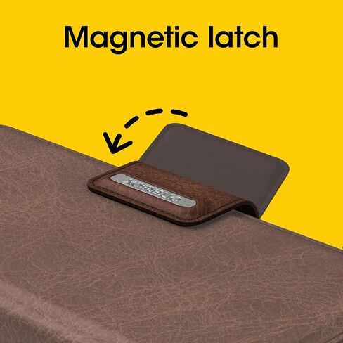 OtterBox iPhone 14 Plus Strada Series Case - SHADOW (Black), card holder, genuine leather, pocket-friendly, folio case in Saudi Arabia