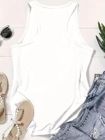 Normal Isn't Coming Back Jesus is Revelation 14 Tank Top Women Faith Jesus Cross Tank Christian Letter Print Tee Tops in Kuwait