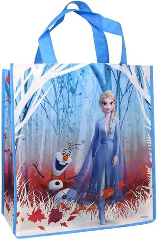 Disney Classic Frozen Beauty Bundle and Tote Bag- Includes Medium Eco-Friendly Reusable Tote Bag with Frozen II Charm Bracelet and 6 Piece Lip Gloss Set in Saudi Arabia