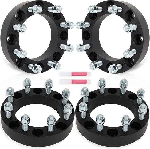 SCITOO 4Pcs 8x170 to 8x6.5 Wheel Adapters 1.5 inch Bore 130mm Studs 14x1.5 8 Lug Wheel Spacers No Hubcentric Fit for Ford for F-350 Super Duty 2003-2022,for Ford for F-250 Super Duty 2003-2022 in Saudi Arabia