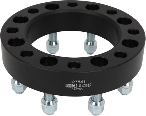 SCITOO 4Pcs 8x170 to 8x6.5 Wheel Adapters 1.5 inch Bore 130mm Studs 14x1.5 8 Lug Wheel Spacers No Hubcentric Fit for Ford for F-350 Super Duty 2003-2022,for Ford for F-250 Super Duty 2003-2022 in Saudi Arabia