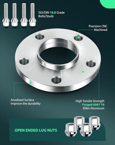 SCITOO 2Pcs 5x120 Wheel Spacers 15mm Thread Pitch 12x1.5 Hub Bore 72.56mm 5 Lug Wheel Spacers Fit for X1 M3 335is 335i xDrive 335i 328i xDrive 328i 135i 128i 335d 1 Series M M6 M5 in Saudi Arabia