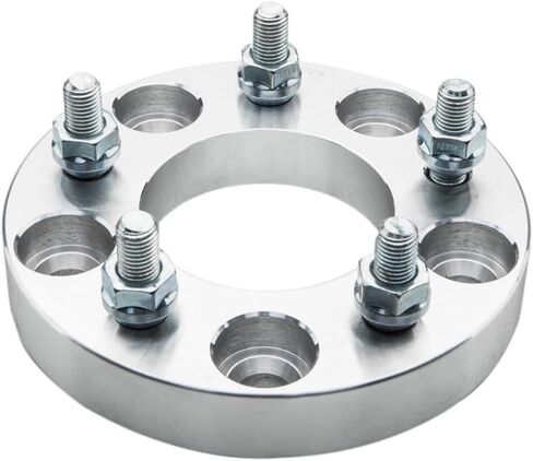 TRIBLE SIX 2 قطعة 25 مم 1 بوصة محولات فواصل العجلات 5x5 بوصة إلى 5x4.75 بوصة 12x1.5 استبدال مسمار لكابريس إمبالا كرايسلر باسيفيكا تاون كونتري دودج جورني جراند كارافان in Kuwait