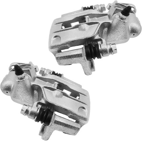 18-B4921 & 18-B4920 Rear Left and Rear Right Brake Calipers Assembly with Bracket | Fits 2005-2007 Ford F-250 Super Duty, 2005 2006 2007 Ford F-350 Super Duty-Rear Brake Caliper in Saudi Arabia