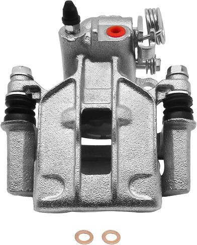 18-B4921 & 18-B4920 Rear Left and Rear Right Brake Calipers Assembly with Bracket | Fits 2005-2007 Ford F-250 Super Duty, 2005 2006 2007 Ford F-350 Super Duty-Rear Brake Caliper in Saudi Arabia