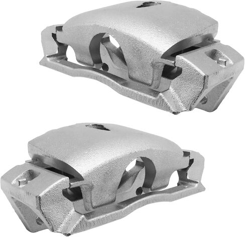 18-B4921 & 18-B4920 Rear Left and Rear Right Brake Calipers Assembly with Bracket | Fits 2005-2007 Ford F-250 Super Duty, 2005 2006 2007 Ford F-350 Super Duty-Rear Brake Caliper in Saudi Arabia