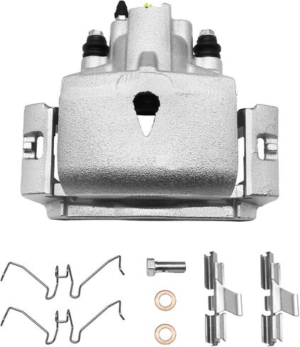 18-B4921 & 18-B4920 Rear Left and Rear Right Brake Calipers Assembly with Bracket | Fits 2005-2007 Ford F-250 Super Duty, 2005 2006 2007 Ford F-350 Super Duty-Rear Brake Caliper in Saudi Arabia