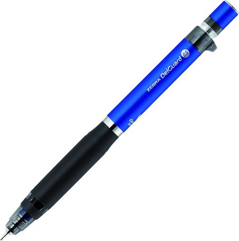 Zebra Mechanical Pencil DelGuard Type ER 0.5mm, Silver (P-MA88-S) in Saudi Arabia