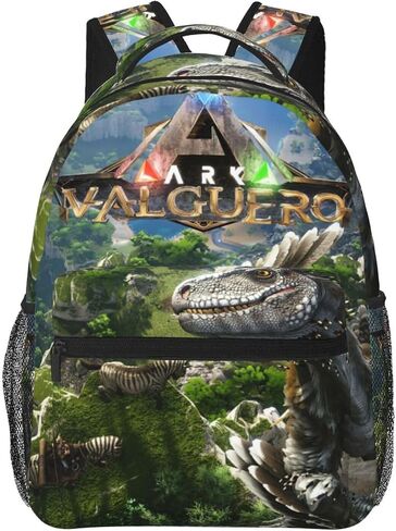 Ark Survival Evolved Backpack Casual Lightweight Bookbag Large Capacity Sports Travel Backpack 16" in Saudi Arabia