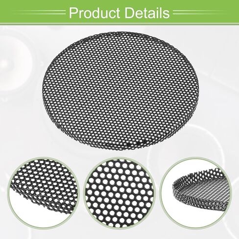 ACROPIX Universal 2.5 Inch Speaker Grills Mesh for Audio Subwoofer 65x4mm Grille without Frame Black - Pack of 1 in Saudi Arabia