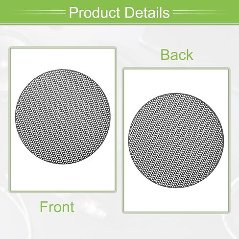 ACROPIX Universal 2.5 Inch Speaker Grills Mesh for Audio Subwoofer 65x4mm Grille without Frame Black - Pack of 1 in Saudi Arabia