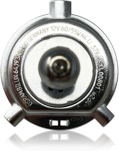 9003 H4 HB2 Night Breaker 200 لمبة هالوجين بديلة لأوسرام 64193NB200-HCB 12V 60/55W P43t / Duo Pack in Kuwait