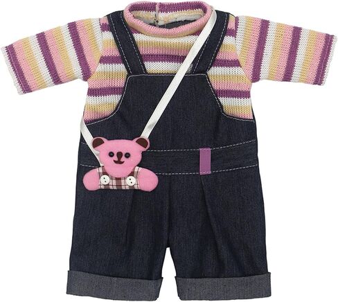 ملابس دمى أطفال من AISITE للدمى مقاس 16 بوصة - 4 مجموعات من ملابس الدمى الحية، ملابس فضفاضة لدمية الأطفال حديثي الولادة مقاس 14-16 بوصة من الأولاد والبنات in Kuwait