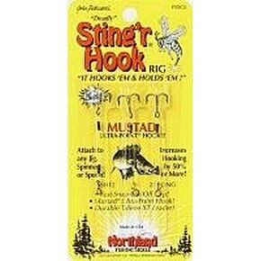 Northland Tackle SHT2 Sting'R Hook Bait, Bnz, 2"