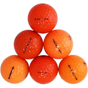 PG Orange Premium Golf Ball Mix - Top Brands & Styles! 100 Mint Quality Used Orange Golf Balls (AAAAA Reload Orange Pro Styles Mix), 100 Golf Balls (100PK-PLOR-1)