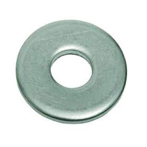Small Parts Steel Flat Washer, Zinc Plated Finish, ASME B18.22.1, 1-3/8" Screw Size, 1-1/2" ID, 3-1/4" OD, 0.180" Thick (Pack of 10)