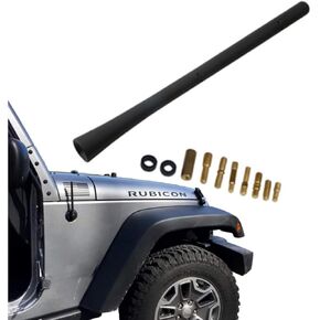 1Pcs Antenna 6 3/4 Inch Compatible for Jeep Wrangler Gladiator 07-23 JK JL JT Unlimited Replacement Accessories
