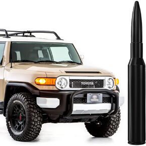 4 Inch Short Aluminum Antenna for Toyota FJ Cruiser (2007-2014), Toyota FJ Cruiser Antenna Replacement Mast