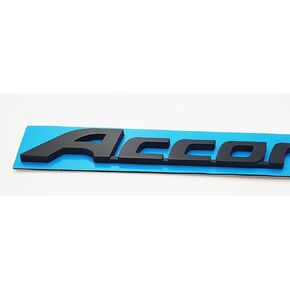 3D Emblem Replacement Parts Car Trunk Rear Door Badge Decal (Black)