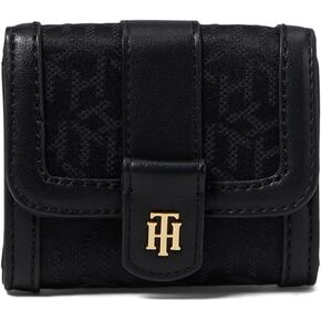 Tommy Hilfiger Tammen Wallet PVC/Jacquard Tan Dark Chocolate/Cognac One Size