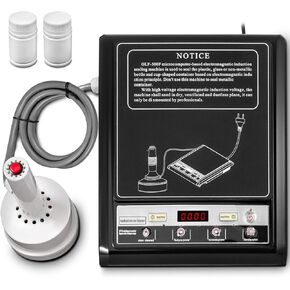 Bestequip Induction Sealer, 20mm-100mm 110V Induction Bottle Sealing Machine, Induction Sealing Machine, White Bottle Cap Sealing Machine for Bottles