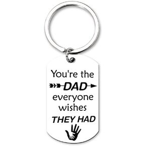 سلسلة مفاتيح هدايا عيد الأب للأب من ابنة الابن، أنت الأب الذي يتمنى الجميع أن يكون لديهم سلاسل مفاتيح للآباء هدايا عيد ميلاد الأب الأب من الأطفال هدايا عيد الميلاد للأب الأب in Kuwait