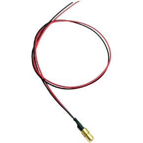 650nm red line 4mm Mini laser module Industrial Laser Group Module adjustable focal length(4mm)(2pack)