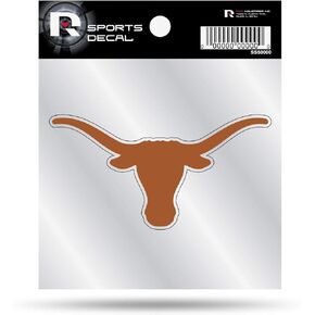 NCAA Rico Industries Texas Longhorns 4"x4" Small Style Decal
