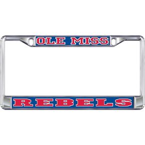 إطار لوحة ترخيص Mississippi Ole Miss Rebels