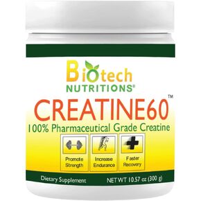 Creatine 60 Dietary Supplement, 300 Gram