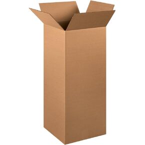 AVIDITI 12 x 12 x 30 Corrugated Cardboard Boxes, Tall 12"L x 12"W x 30"H, Pack of 15 | Shipping, Packaging, Moving, Storage Box for Home or Business, Strong Wholesale Bulk Boxes