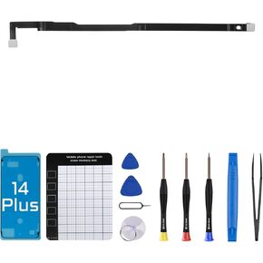 for iPhone 14 Plus US Version 5G Antenna Signal Flex Cable Replacement 5G Antenna Cable with Repair Fix Tool Screwdriver Crowbar and Screw Pads for A2632 A2885 A2886 A2887 A2896