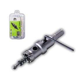 Carbide Hole Saw Heavy Duty, Hole Cutter for Stainless Steel, Sheet Metal (2-1/4")