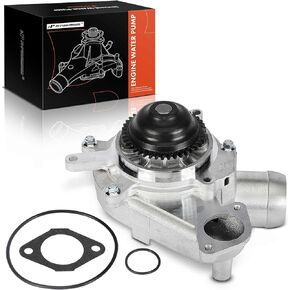 A-Premium Engine Water Pump Compatible with Chevrolet Express 2500 3500 4500 Silverado 3500 GMC Savana 2500 3500 4500 Sierra 3500 Hummer V8 6.6L