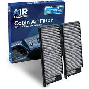 AirTechnik CF11923 Cabin Air Filter w/Activated Carbon | Fits Lexus LX470 1998-2007, Land Cruiser 2006-2007 - 88565-60010