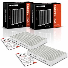 A-Premium 2-PC Cabin Air Filter with Activated Carbon Compatible with BMW X5, 530e, 530i, 540i, 540d xDrive, 740i, 745e, 750i, 760i, X6, X7, 840i, 840i Gran Coupe, Alpina B7, M5, M550i xDrive, M8